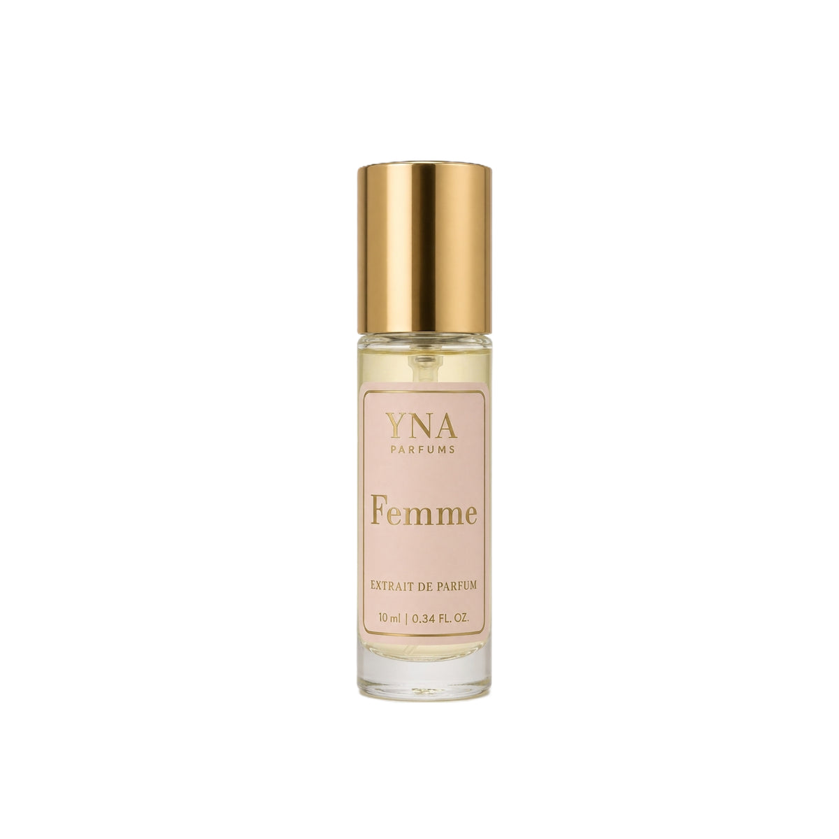 YNA Parfums Femme Extrait de Parfum 10ml with cap on