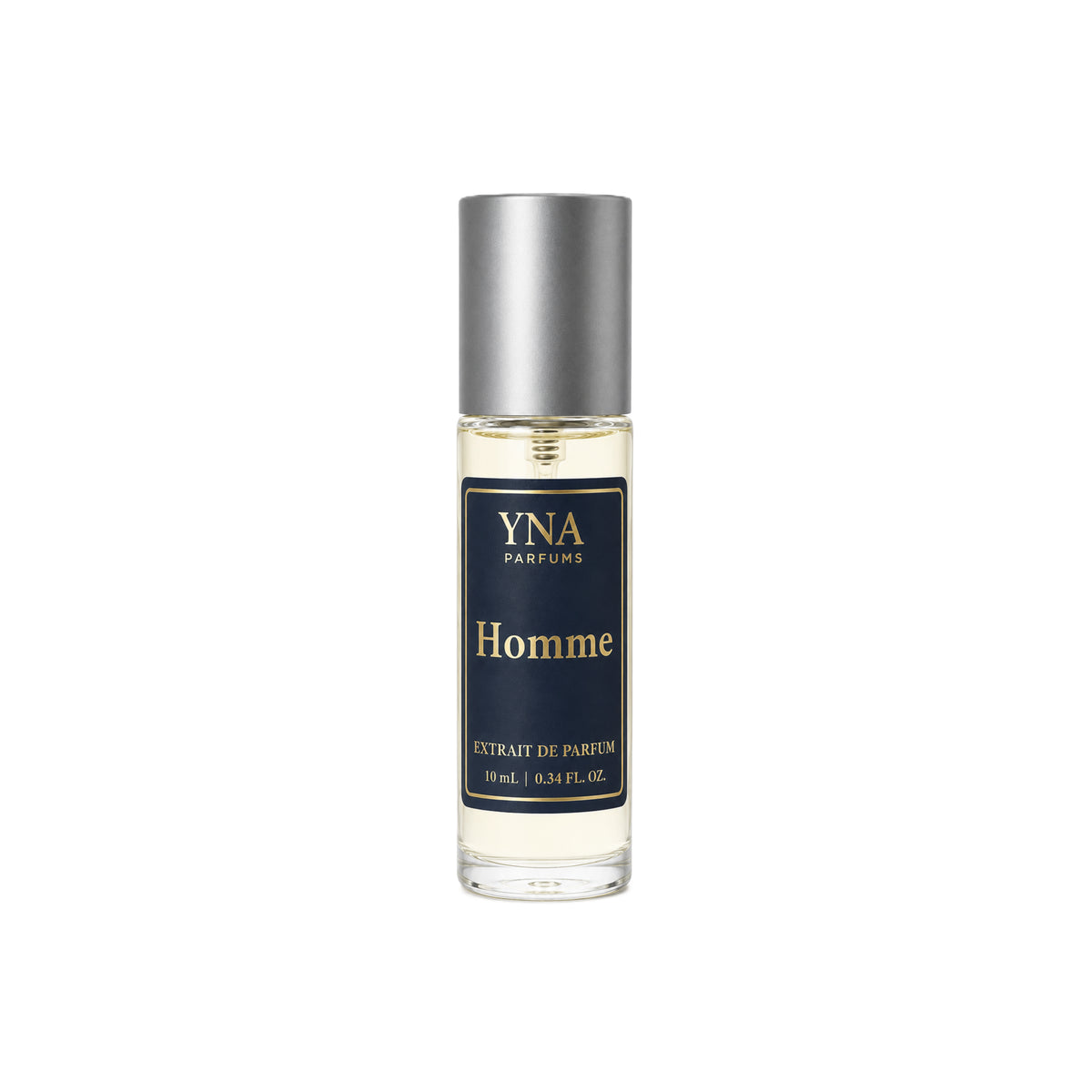 YNA Parfums Homme Extrait de Parfum 10ml with cap on
