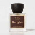 YNA Parfums Rougère Extrait de Parfum 50ml with dark wood cap on, on white background